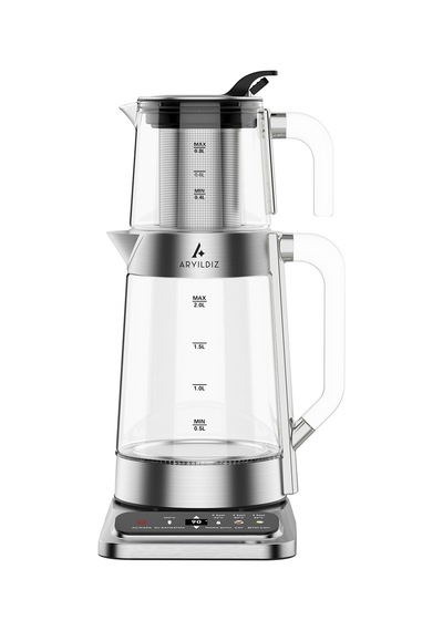 Aryıldız Design XL 2.3 L Digital Cam Çay Makinesi