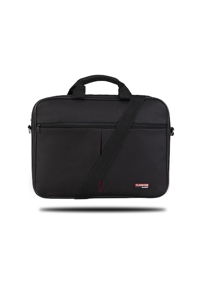 Classone Wtx300 Wtxpro Serisi 15.6 İnch Su Geçirmez Kumaş Apple Uyumlu MacBook , Laptop , Notebook El Çantası- Siyah