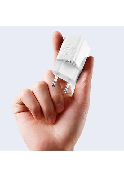 Baseus Gan3 30W Pd3.0, Qc4+ Pps Ultra Hızlı Type-C Hızlı Şarj Ada (549727917)