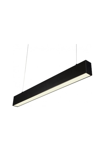 Mimarled Linear Asansörlü Led Sarkıt 120cm Siyah 40W Ilık Beyaz