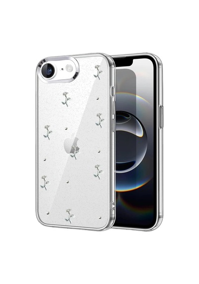 Apple iPhone Uyumlu  16e Uyumlu Fiyonk Desenli Kapak - Desen 4