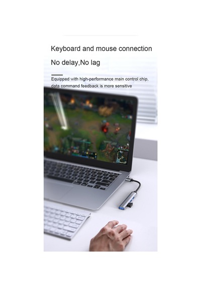 Nr1 Usb 4 Port Usb 2.0 Hub Çoğaltıcı Alüminyum Kasa