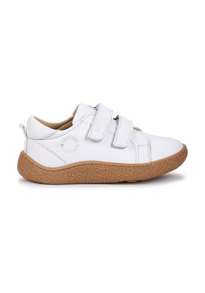 Kiko Kids Luqa %100 Deri Günlük Erkek Çocuk Spor Ayakkabı Beyaz
