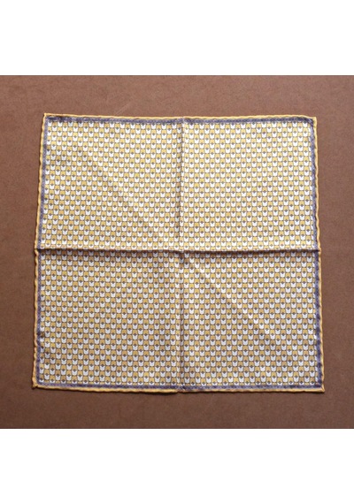 Coolmenclub Desenli Mikrofiber Cep Mendili Sarı