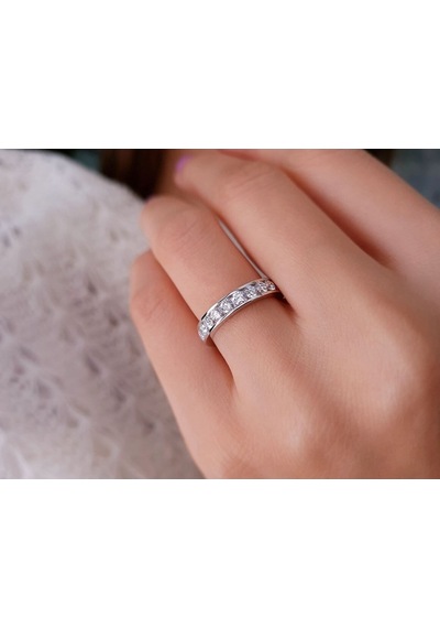 Sirius 1,70 Karat Pırlantalı Kanallı Tamtur Yüzük 0801R0112