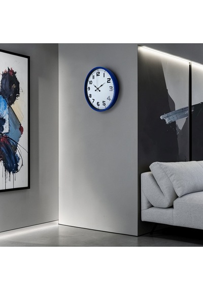 Royal Lacivert 36 Cm Duvar Saati Çok Renkli