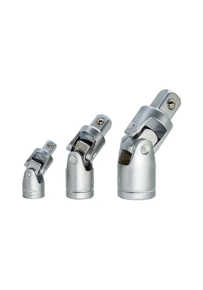 6548 Üniversal Lokma Mafsal Seti 1/4"-3/8"-1/2" 3 Parça