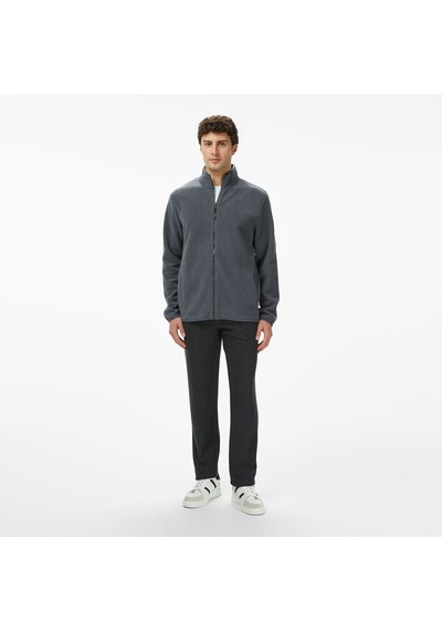 Nautica Erkek Gri Regular Fit Sweatshirt Düz K57052t Gri