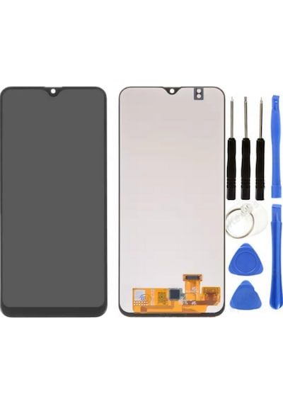 Te Samsung Uyumlu A20 A205f A Kalite Lcd Ekran + Tamir Seti