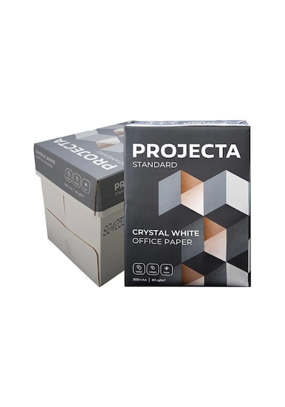 Projecta Standart 500'lü 80 G A4 Fotokopi Kağıdı 5'li kutu