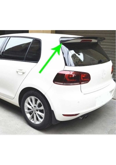 Autogp Vw Golf 6 Bagaj Üstü Spoiler Pianoblack Cmvwgo6spo