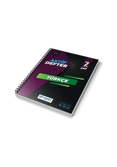 7.Sınıf Türkçe Aktif Defter- Yanıt Yayınları