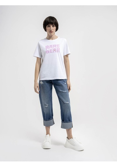 Loft Kadın T-shirt Beyaz Lf2034950 24yp69000185 P69100