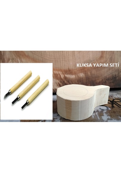Kuksa Ahşap Bardak Yapım Seti