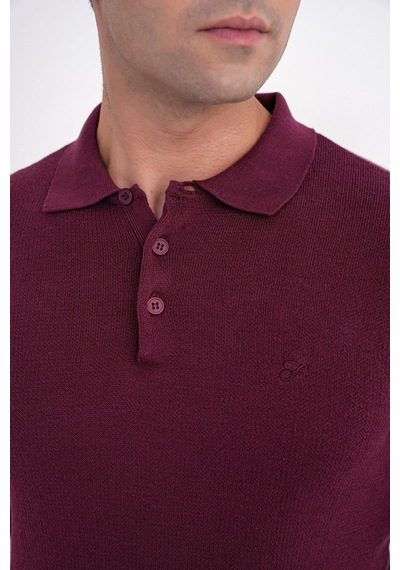 Tr 885 Triko Comfort Bordo Bordo