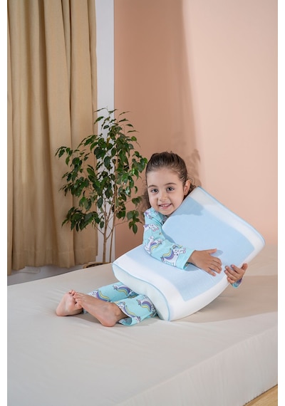 Jelli Ortopedik Visco Yastık Serinleten Yastık 45 31 10/7 Cm Beyaz