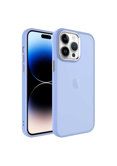 Apple Uyumlu iPhone 14 Pro Kilif Buzlu Sert Pc Trasnparan Kapak 565040074