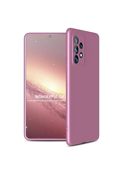 Galaxy Uyumlu A53 5g Kılıf Zore Ays Kapak Rose Gold