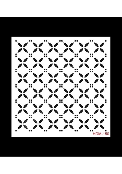Hdm150 Cadence Home Dekor Stencil 25X25