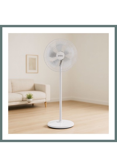 Ventra Ayaklı Vantilatör 5 Kanat 18'' Yaklaşık 45 Cm Sessiz 3 Kademe 140 Cm Ventra