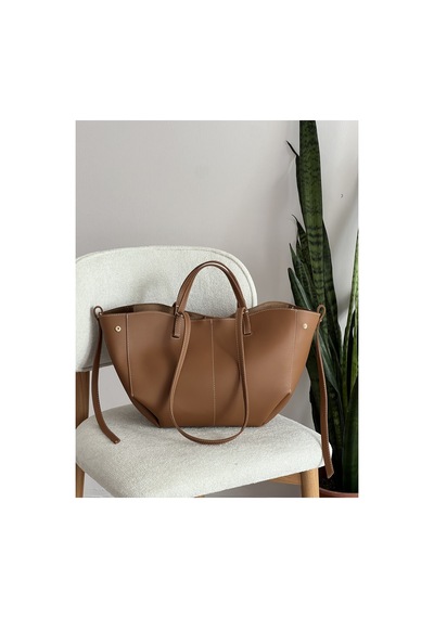 Na Nura Collection Taba Kadın Polen El Ve Omuz Çantası Taba - 787190253 Taba