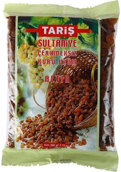 Tariş Sultaniye Çekirdeksiz Altın Kuru Üzüm 500 G Tariş Sultaniye Çekirdeksiz Altın Kuru Üzüm 500 G