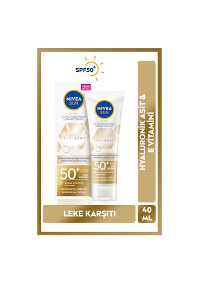 Nivea Sun Luminous630 Leke Karşıtı Güneş Koruyucu Yüz Kremi SPF50+ 40 ML