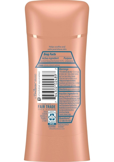 Shea Moisture Vitamin E & Kukui Nut Oil Antiperspirant Stick Deodorant 74gr