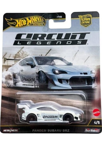 Hot Wheels Premium Cırcuit Legends Pandem Subaru Brz Fpy86 Jbk64 Çok Renkli