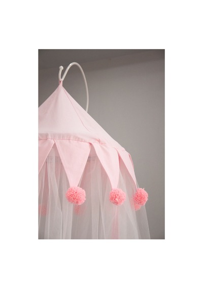 Kista Baby Clown Bebek Beşik Cibinliği Pembe