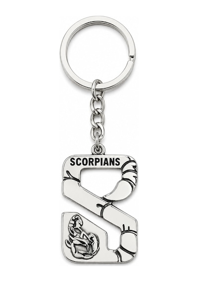 Scorpions Logolu Metal Anahtarlık Rock Müzik Grubu Temalı Şık Anahtar Aksesuarı