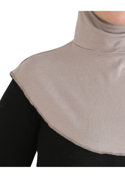 Modish Group Kadın Boyunluklu Hijab Tesettür Pratik Spor Bone - Sarı Açık Vizon