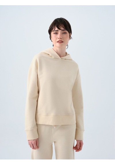 LOFT Regular Fit Kadın Sweatshirt Lf2038736 Q1.v1 Ekru
