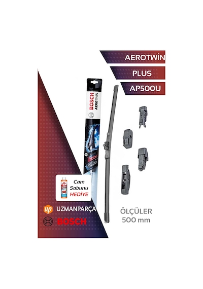 Bosch Aerotwin Plus Ap500u Ön Tek Silecek 500mm - 3397006947