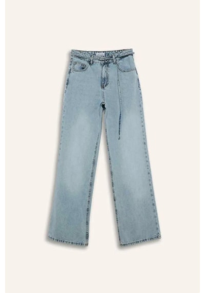 Defacto Straıght Wıde Yüksek Bel Düz Paça Jean Pantolon F9582ax26spnm39 Mavi-nm39 Defacto Straıght Wıde Yüksek Bel Düz Paça Jean Pantolon F9582ax26spnm39 Mavi-nm39
