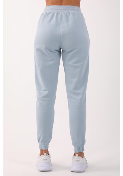 Maraton Sportswear Comfort Kadın Lastik Paça Basic Sisli Mavi Pantolon 21909-sisli Mavi Açık Mavi