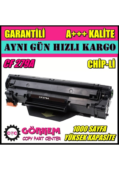 Hp M12A / M12W / M26A / M26Nw Uyumlu Toner Cf279A 79A