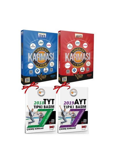 Tyt-ayt 7+2 Deneme Seti Ve Tyt 2018 & Ayt 2019 Çıkmış Sorular Hediyeli