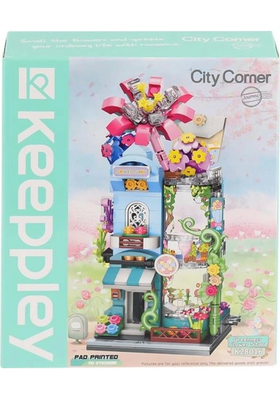 Mey İthalat Kp28016 Keeppley Grenness Flower Store Blok Seti