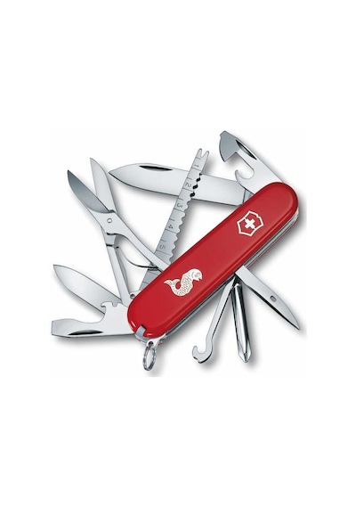 Victorinox 1.4733.72 Fisherman Kamp Çakı Kırmızı