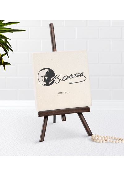 Kişiye Özel Atatürk Temalı Şovaleli Doğal Taş-20