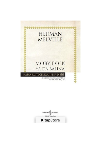 Kitapstore Moby Dick Ya Da Balina Karton Kapak / Herman Melville