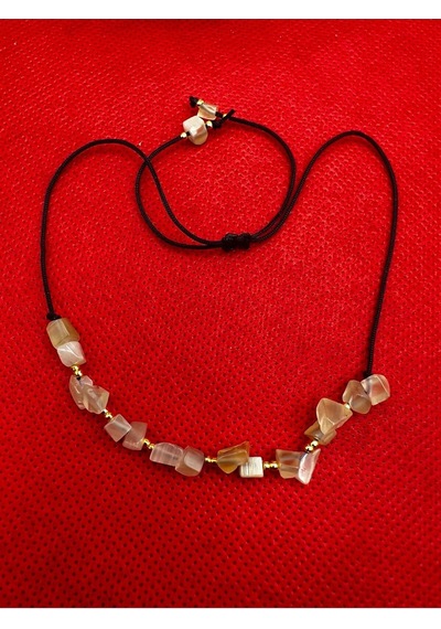 Gümüştel El Sanatları Sertifikalı Doğal Taş Kedi Gözü Tasarım Bileklik Handmade Aaa Kalite Sarı