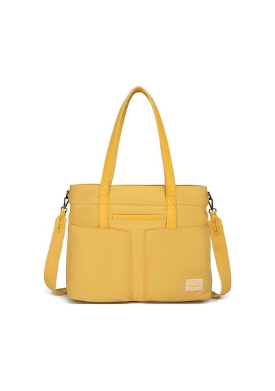 Smart Bags Kanvas Kadın Omuz Çantası Smk Kn-1325 Hardal