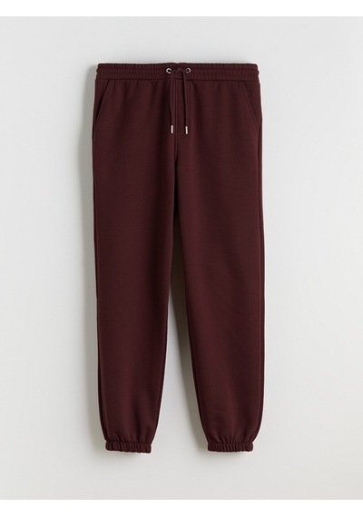 Lcwaıkıkı Classic Bordo Rahat Kalıp Erkek Kalın Jogger Eşofman Altı