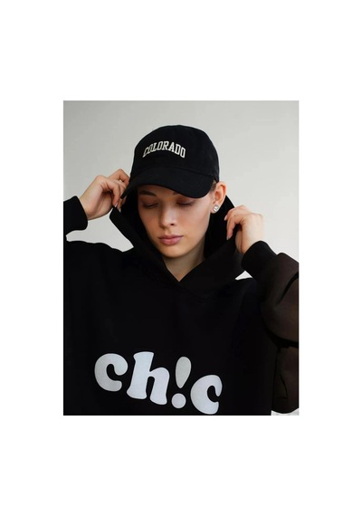 Tarzsokak Unisex Ch C Sweatshirt Siyah