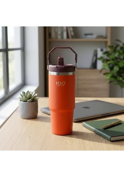 Paslanmaz Çelik Termos Matara - 900 Ml 1 Litre Kapasiteli, Pipetli Ve Emzikli Çelik Suluk 4 Renk Seçeneği Turuncu Açık Beyaz Paslanmaz Çelik Termos Matara - 900 Ml 1 Litre Kapasiteli, Pipetli Ve Emzikli Çelik Suluk 4 Renk Seçeneği Turuncu Açık Beyaz
