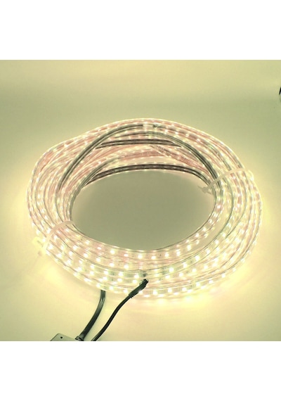 Sunlight 3 Çip Dış Mekan Şerit Led Işık Hortum 220V Fişli 6 Renk