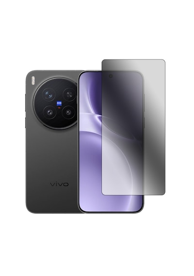 Microcase Vivo X300 Pro Tam Kaplayan Çerçeveli Tempered Ekran Koruyucu -al3276