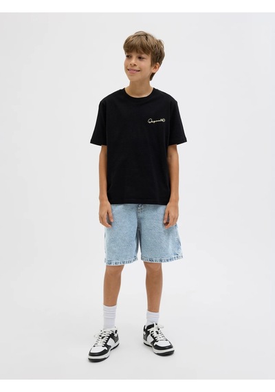 Jack & Jones Jack&jones Jjıtony Jjcarpenter Erkek Çocuk Denim Şort 12277786 Mavi